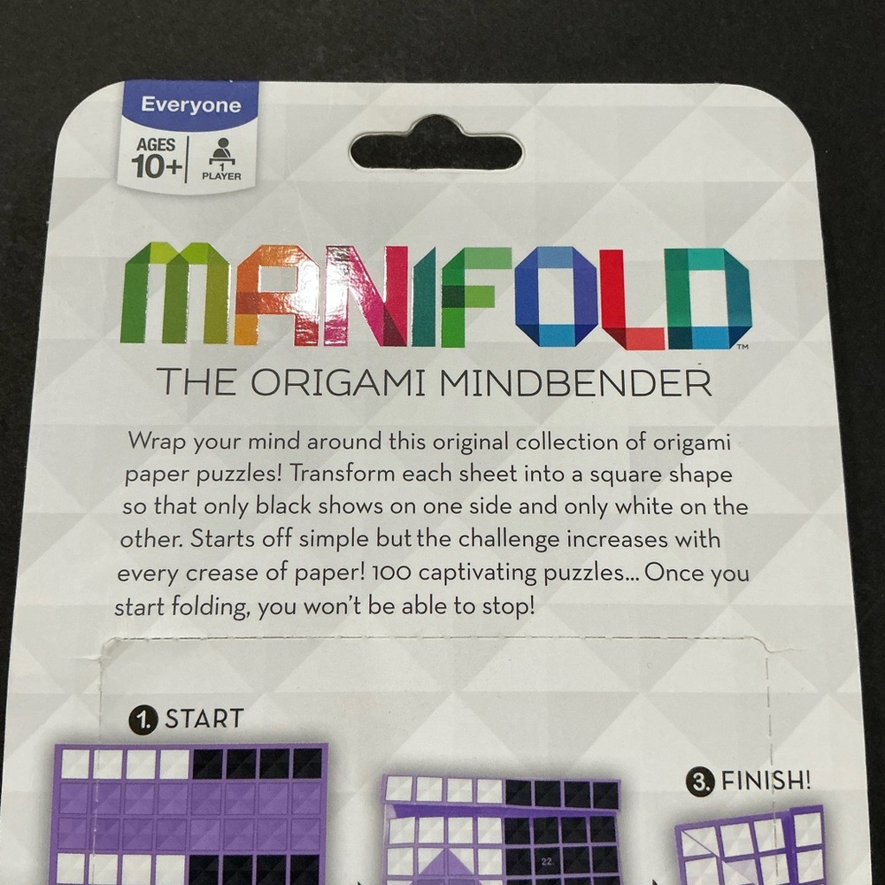 New Manifold Origami 100 Puzzle Game Paper Brainwright Sealed Gift Brain Teaser - Picture 4 of 6